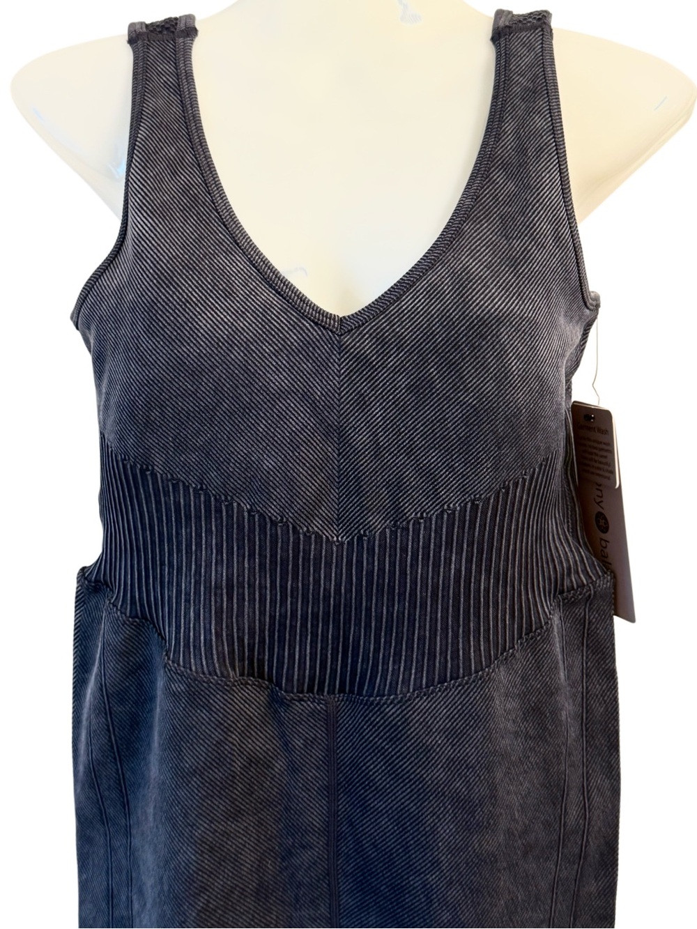 Harmony & Balance Seamless Shaping Ribbed Jumpsuit Bodysuit Medium Athleisure - Picture 8 of 17